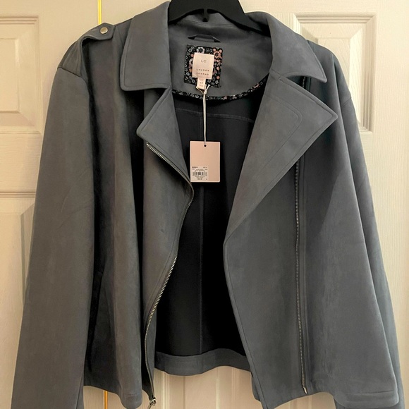 LC NWT Suede jacket bought at $68 selling for $40 - Picture 2 of 2